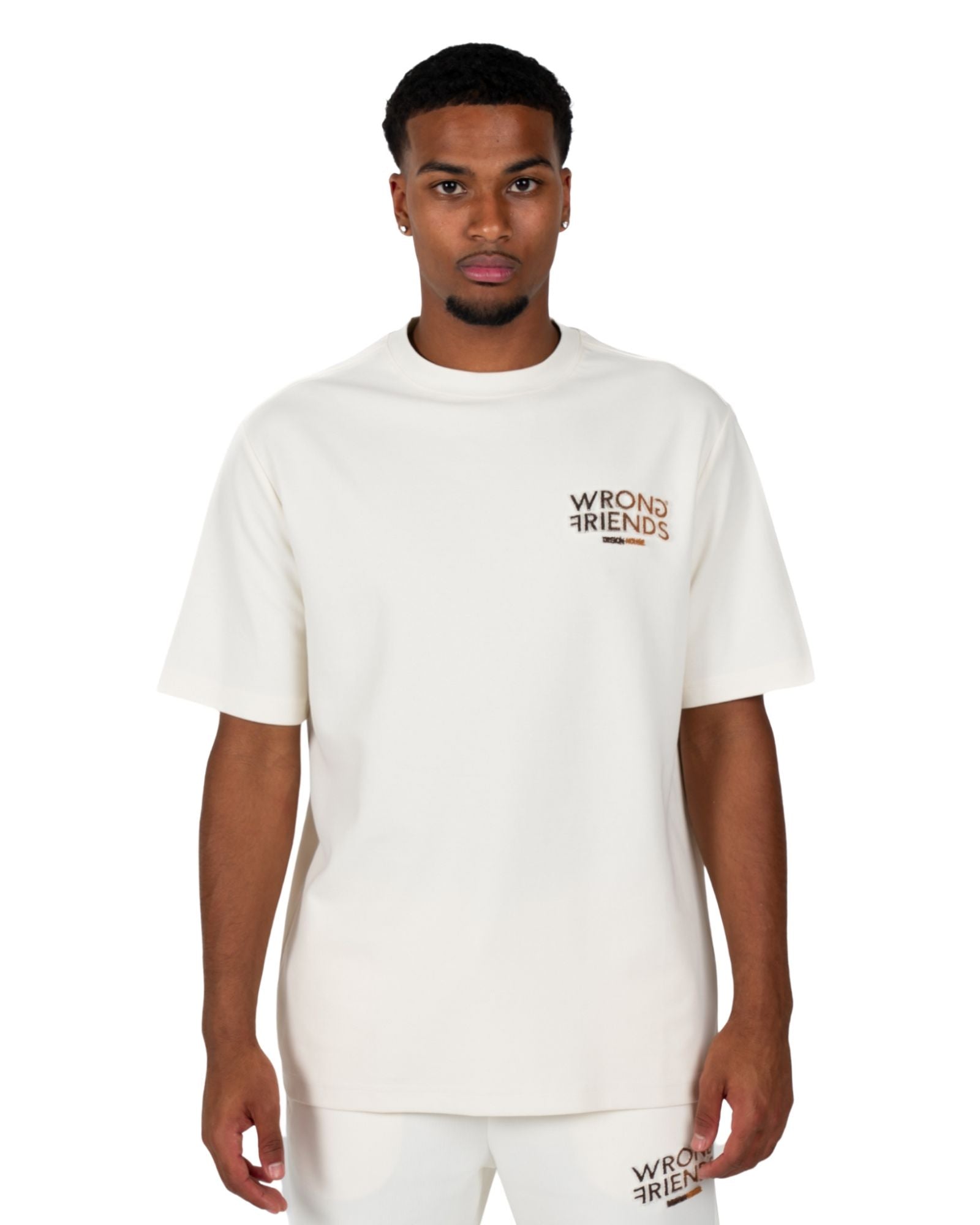 Simi Valley T-Shirt in Beige/Brown T-Shirts Wrong Friends